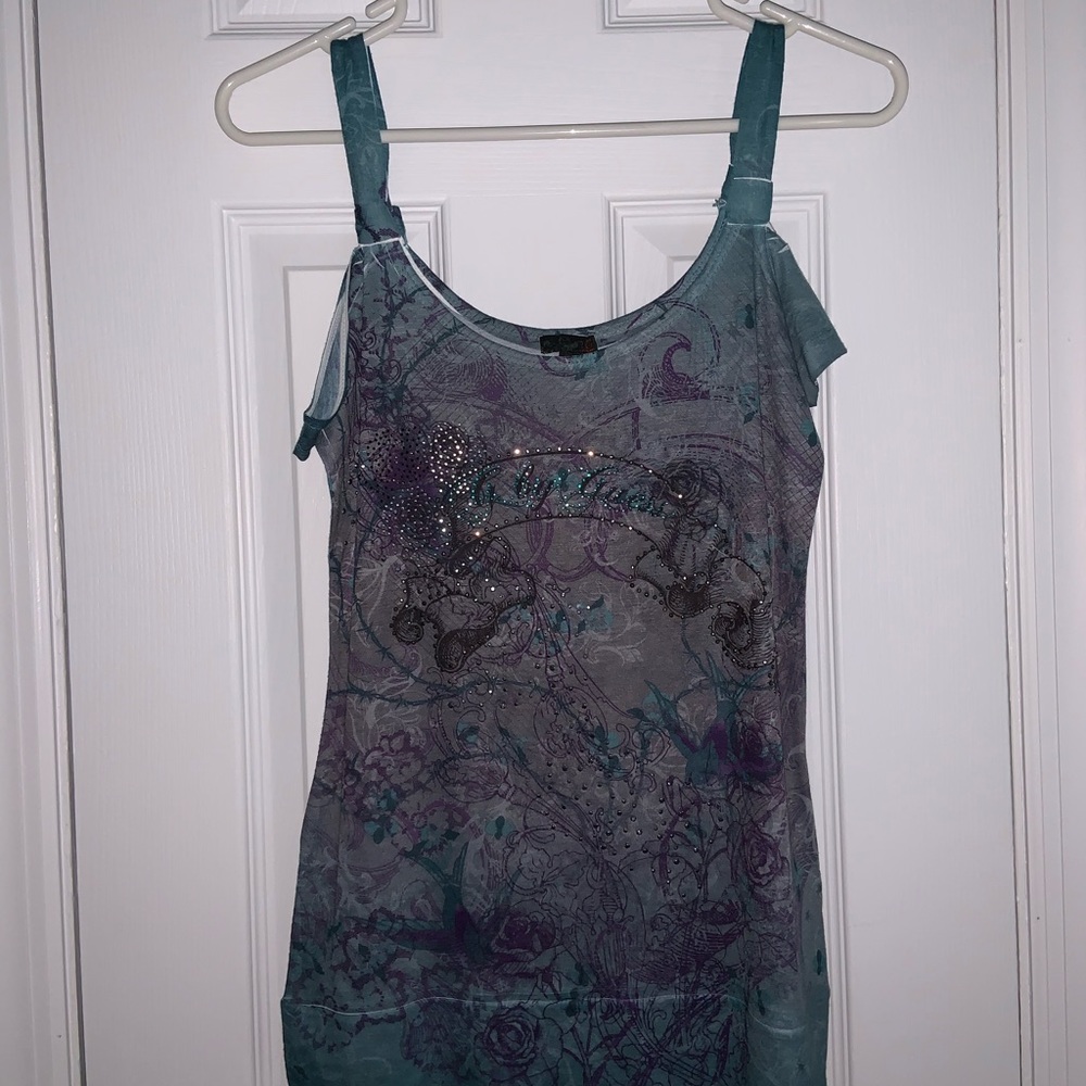 G by guess off shoulder top